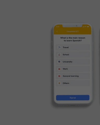 The online language course